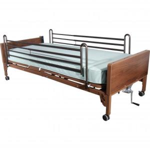 Full Length rails on rental bed at The Comfort Zone in Port Alberni BC Vancouver Island