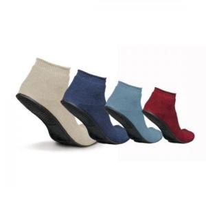 Rubber soled Non Slip Slippers are available at The Comfort Zone Mobility Aids & Spas in Port Alberni, Vancouver Island BC. Call 250 724 4477 or email info@albernicomfortzone.com